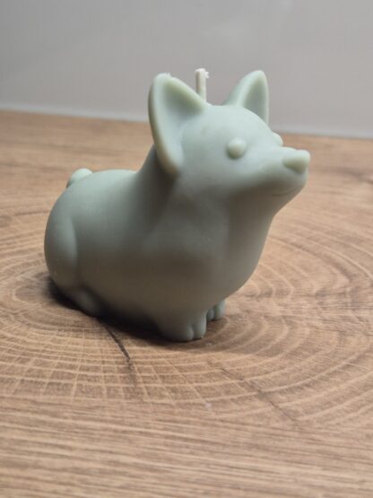 corgi heleroheline küünal