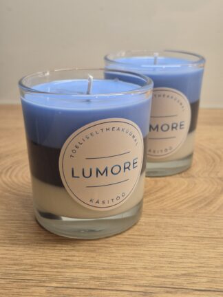 sojavahast sini must valge küünal